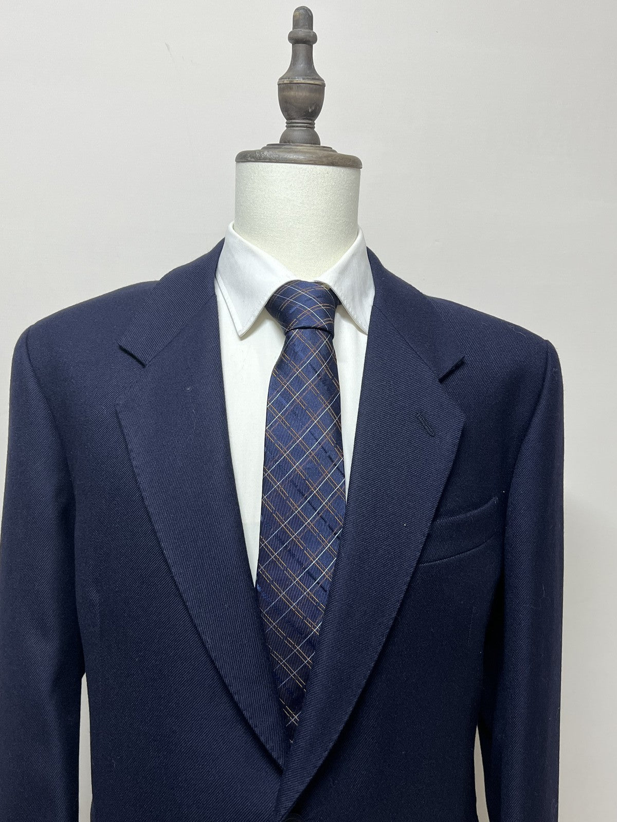 For Int Abito Uomo Blu navy Gessato – Taglia 50
