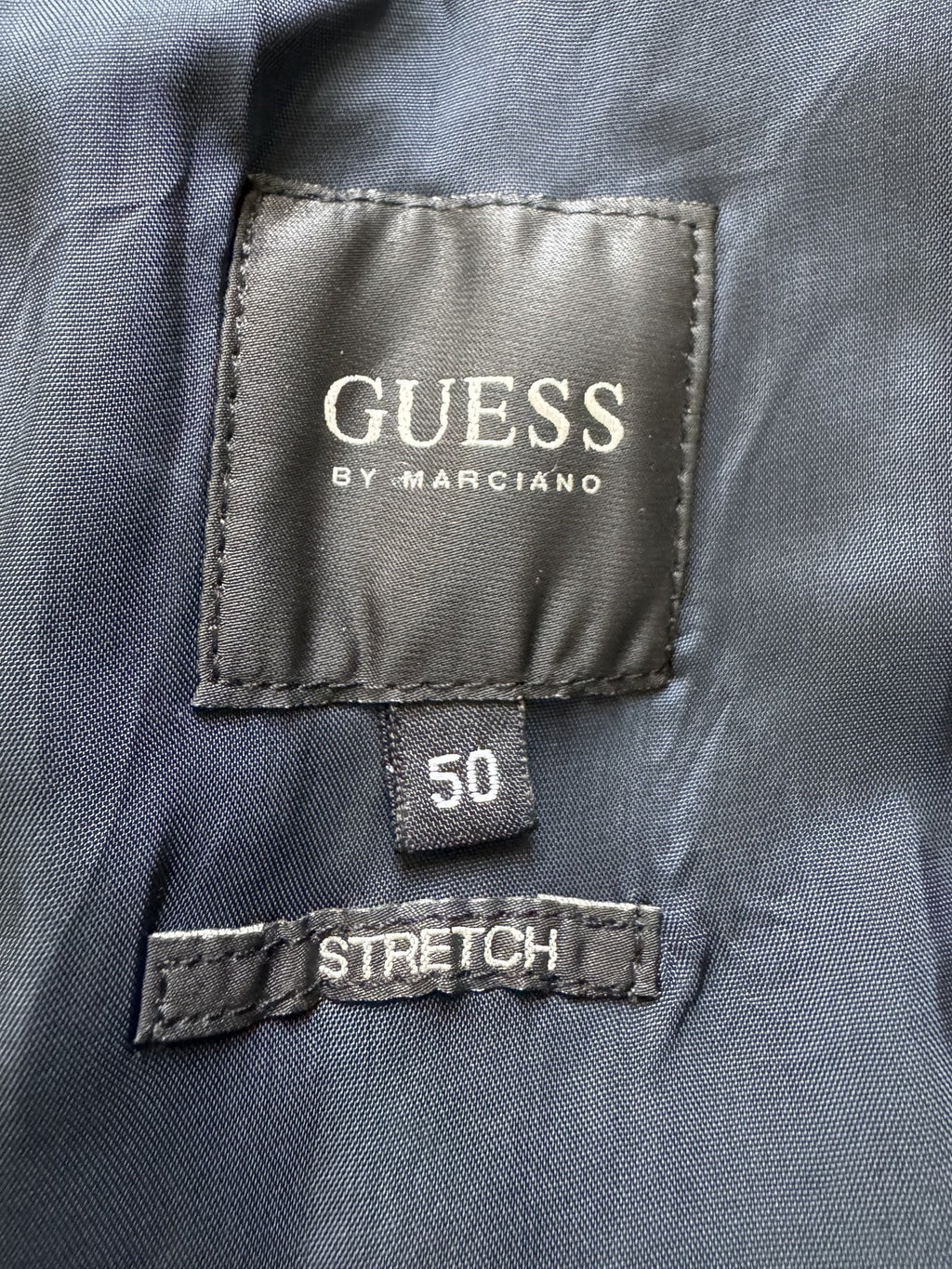 Guess Giacca Uomo Blu navy in Lana – Taglia 50