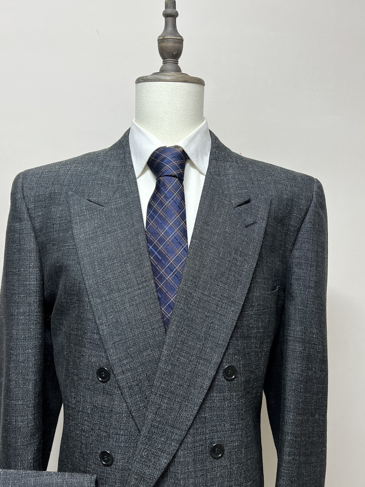 Jones New York Abito Uomo Grigio antracite in lana – Taglia 48