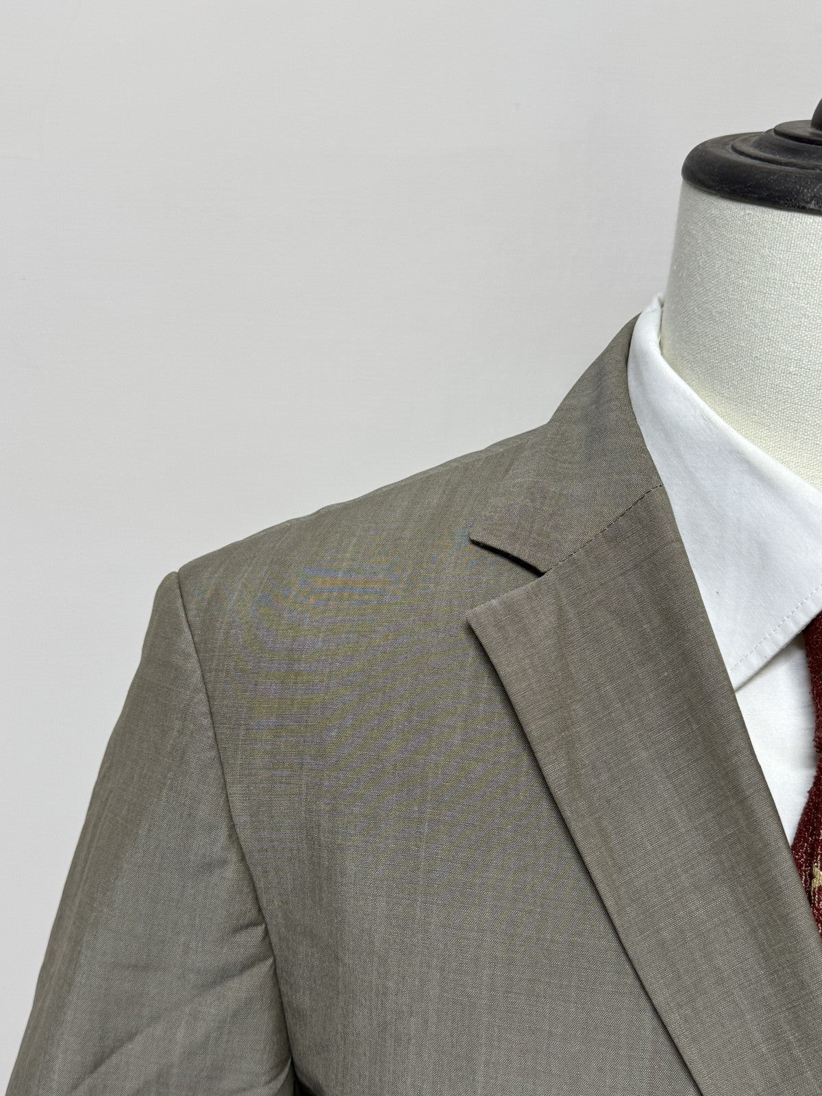 HUGO BOSS Giacca Uomo Grigio tortora in lana – Taglia 52