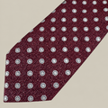 Conbipel Cravatta Bordeaux Paisley