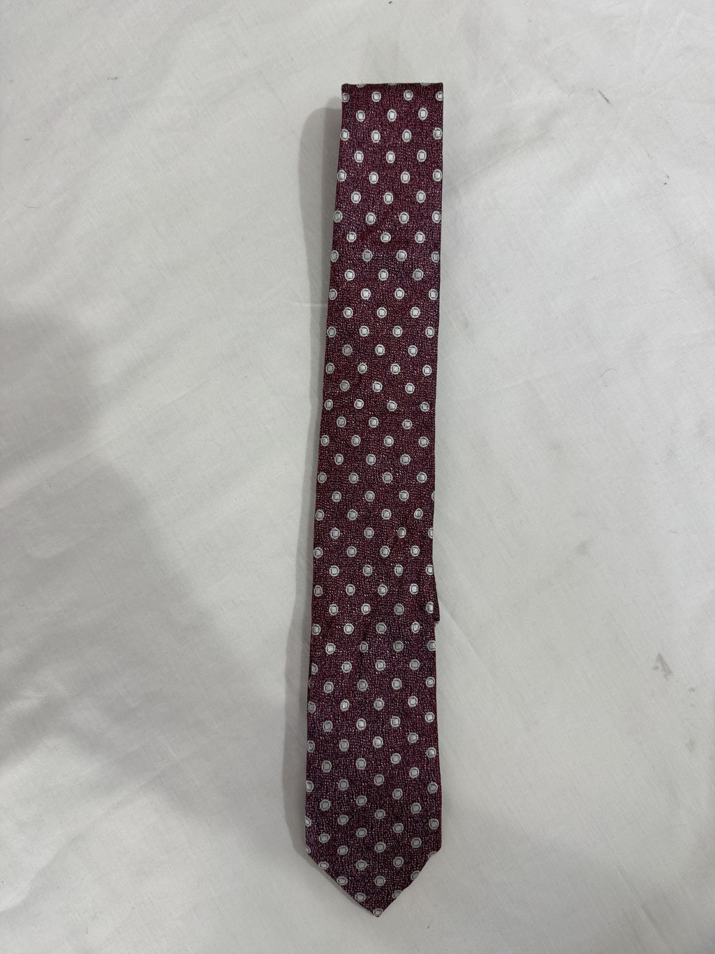 Conbipel Cravatta Bordeaux Paisley