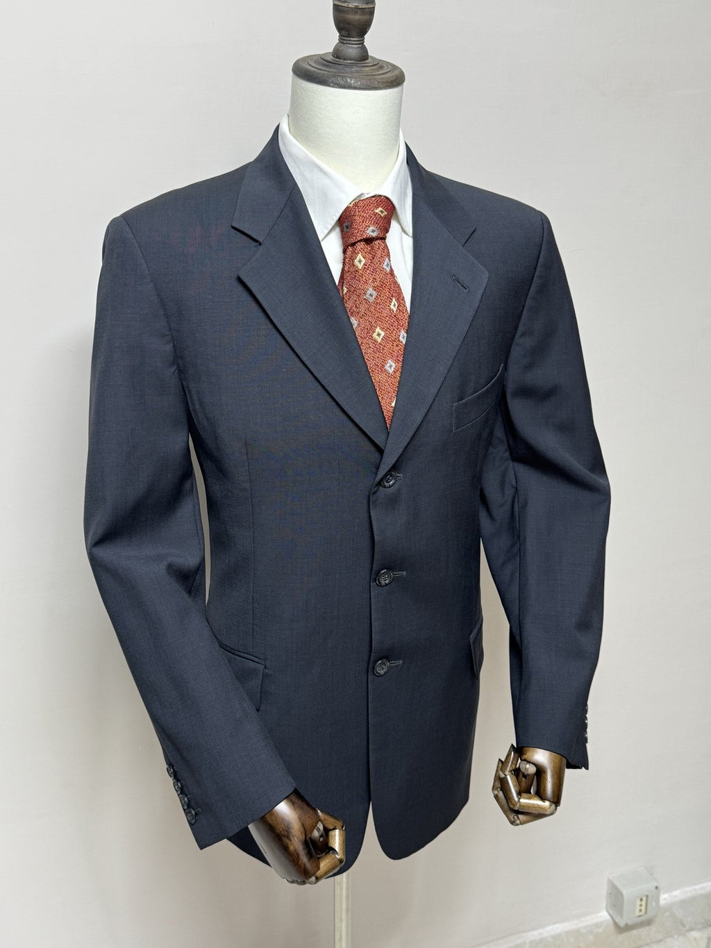 Facis Giacca Uomo Blu navy in Lana – Taglia 52