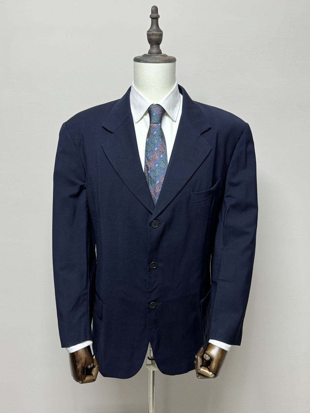 Valentino Giacca Uomo Blu navy in Lana – Taglia 50