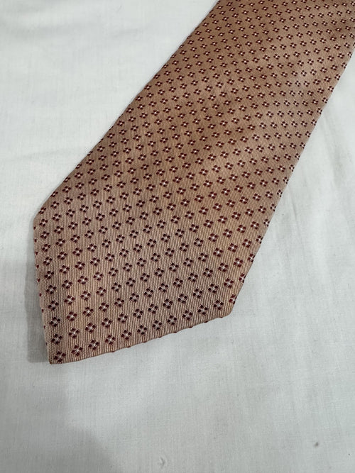Boggi Milano Cravatta Beige Floreale