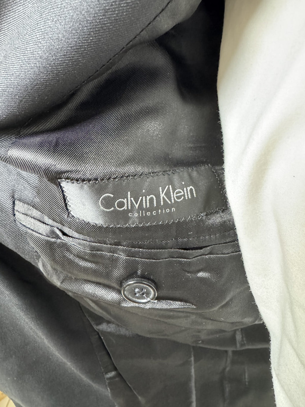 Calvin Klein Giacca Uomo Blu navy in Lana – Taglia 46