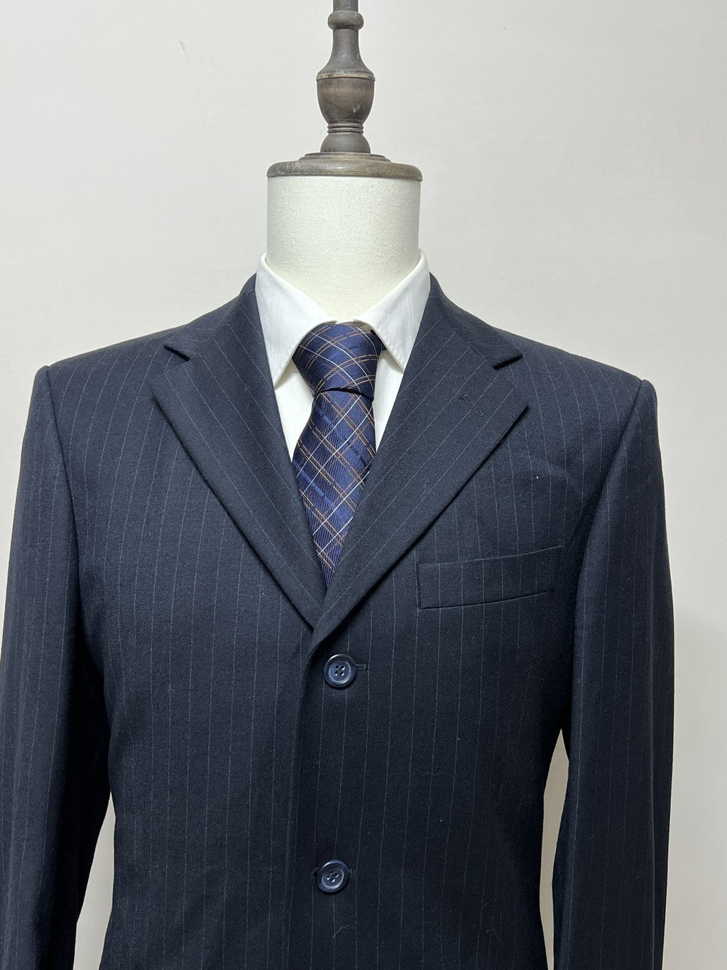 Devonshire Abito Uomo Blu navy in Lana – Taglia 48