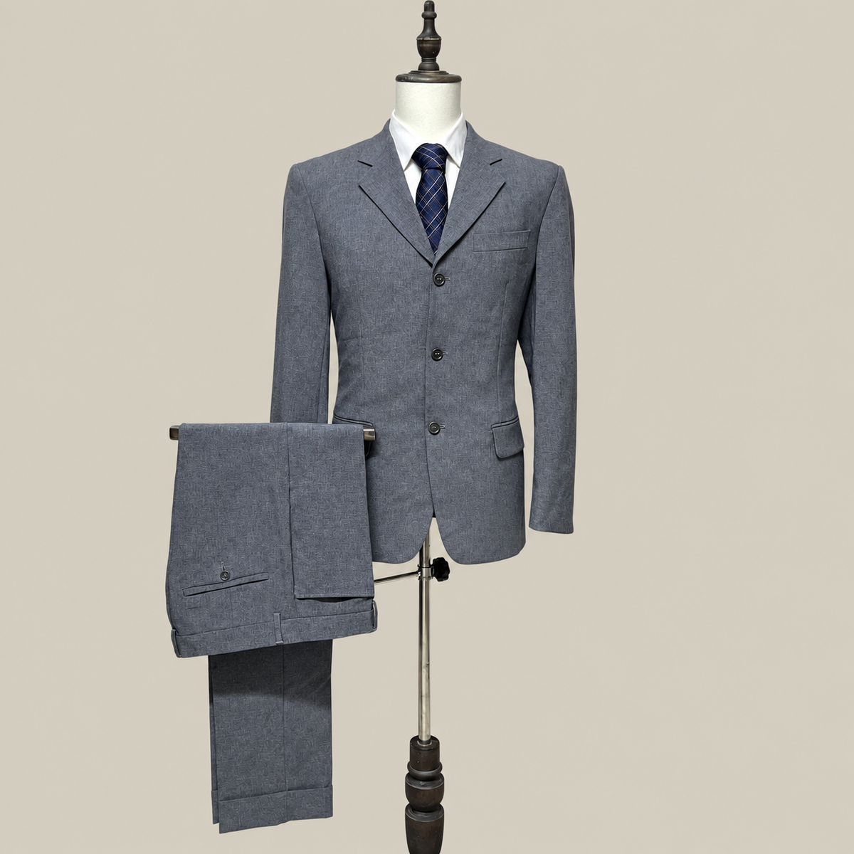 United Colors of Benetton Abito Uomo Grigio – Taglia 46
