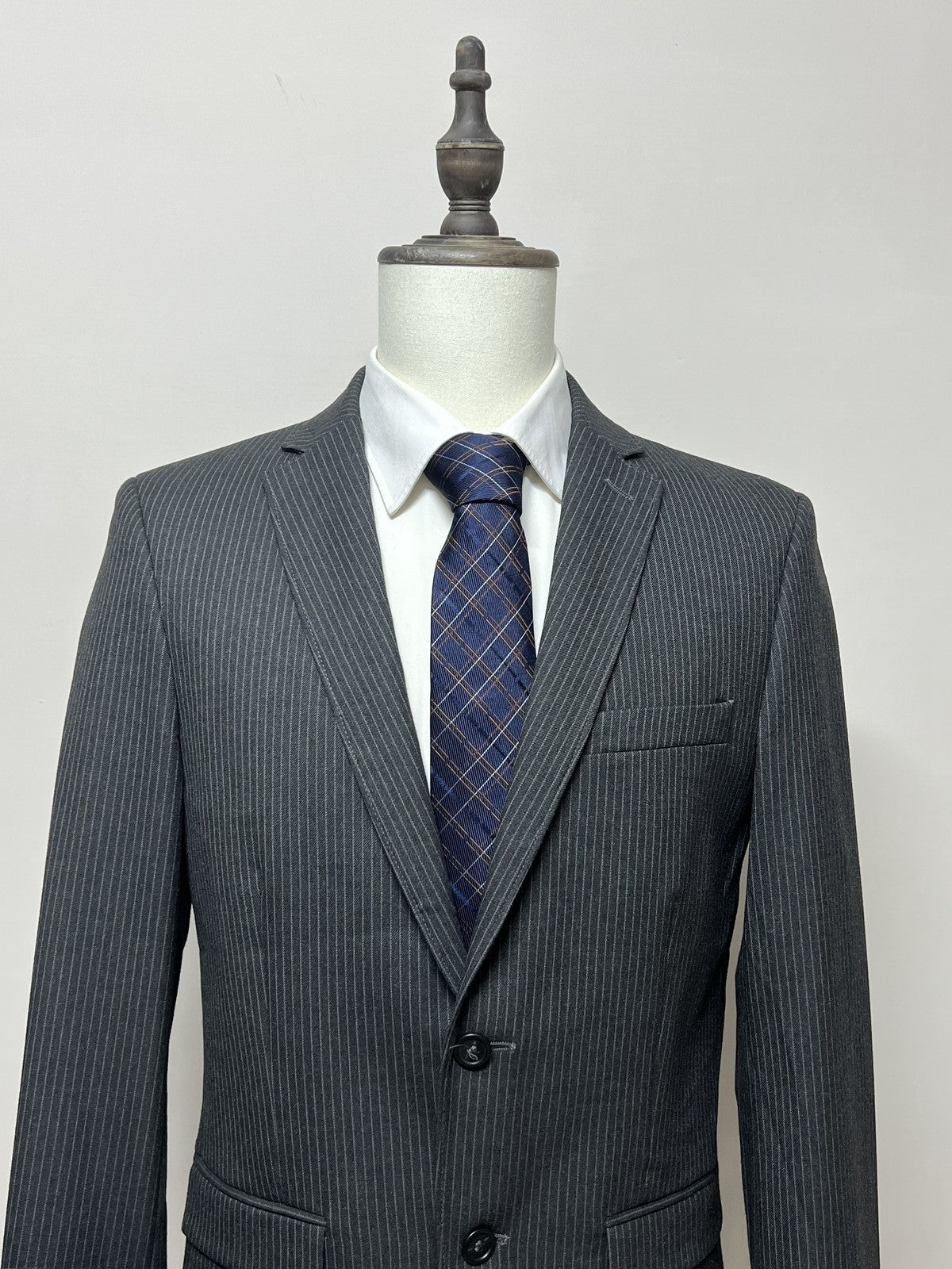 Sisley Abito Uomo Grigio Gessato – Taglia 48