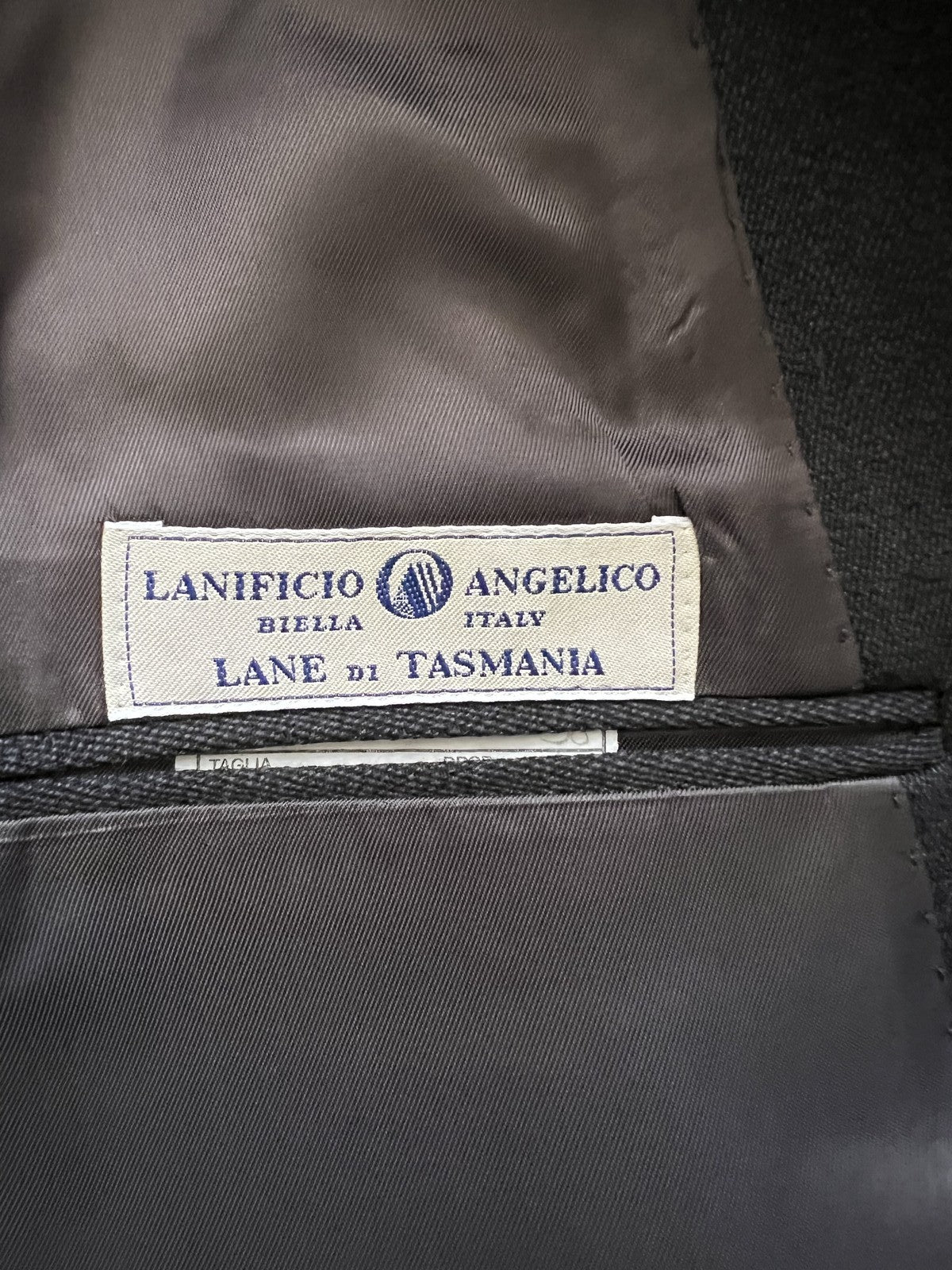 Berry Adams Abito Uomo Grigio antracite in Lana – Taglia 54