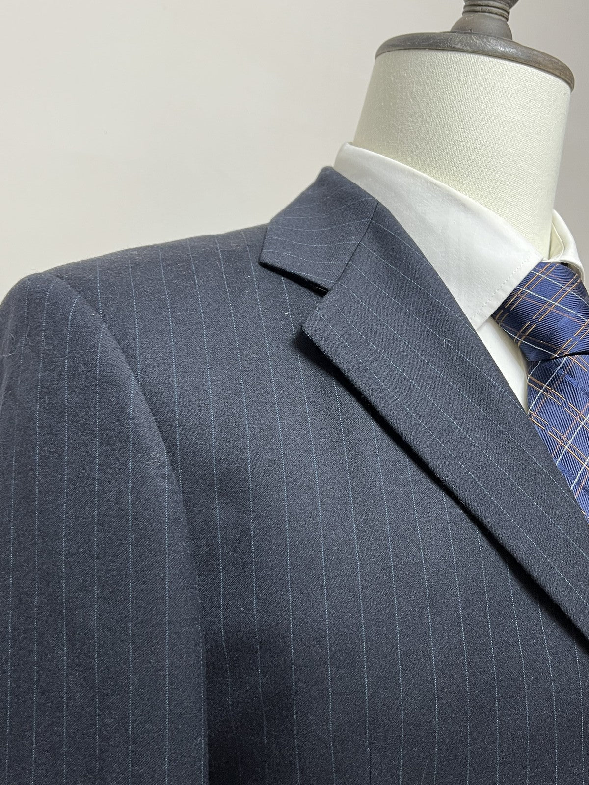 Devonshire Abito Uomo Blu navy in Lana – Taglia 48