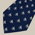 Cristian Paris Cravatta Blu navy in Seta Fantasia