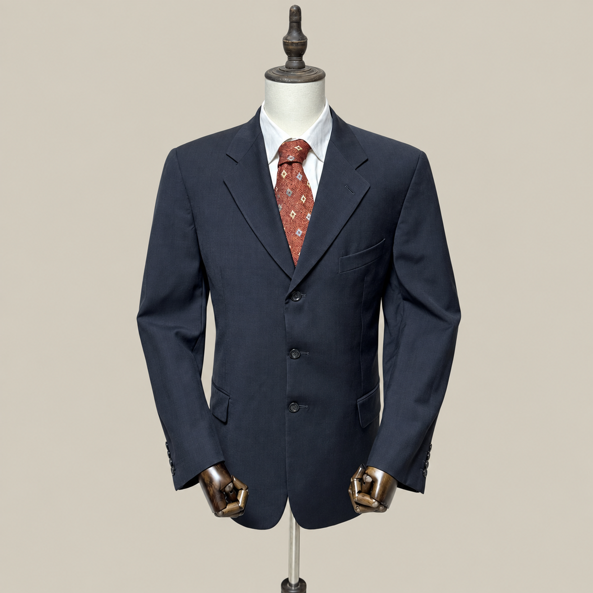 Facis Giacca Uomo Blu navy in Lana – Taglia 52
