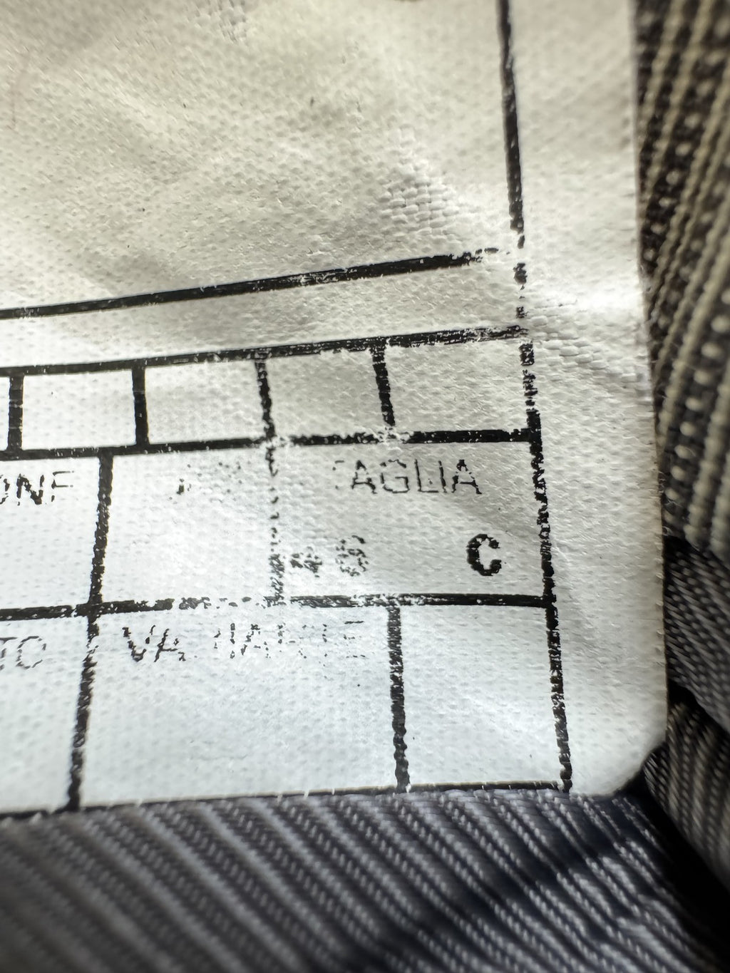 Marzotto Giacca Uomo Grigio in Lana Gessato – Taglia 46