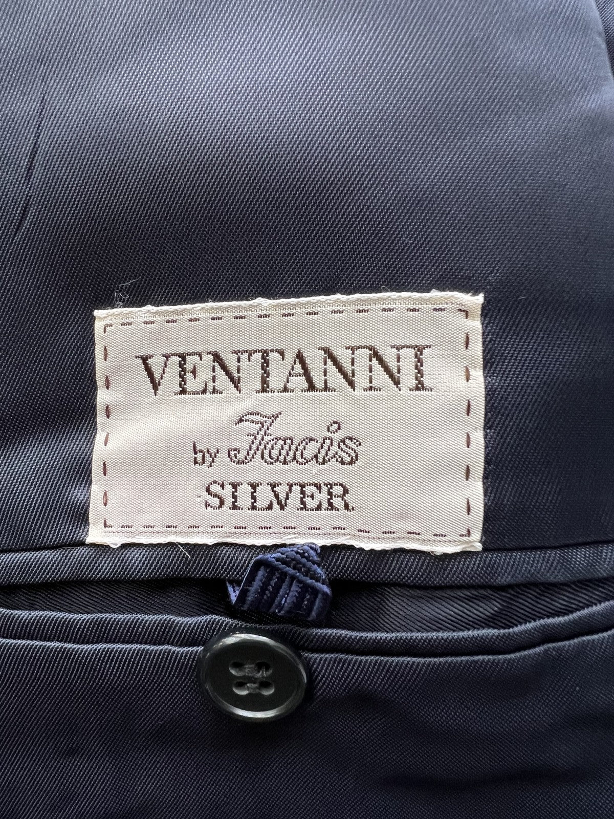Ventanni by Facis Abito Uomo Grigio antracite in Lana – Taglia 52