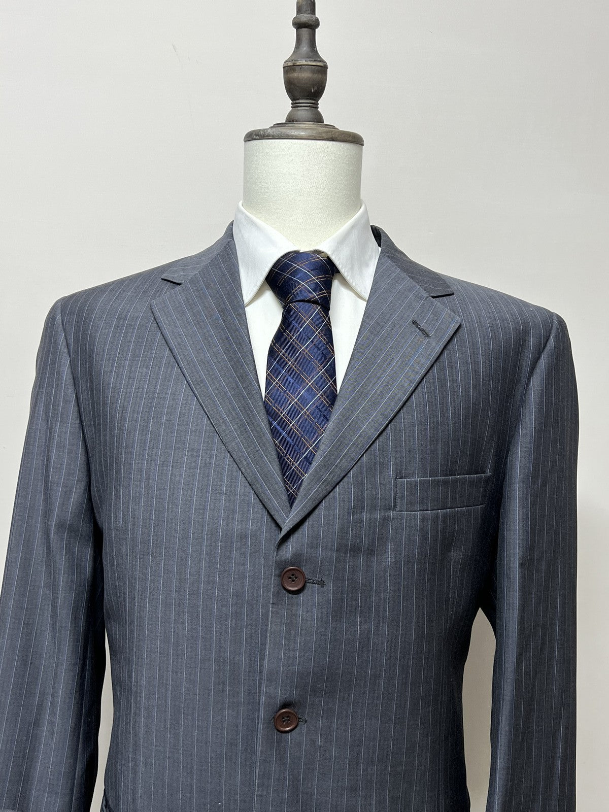 Villa Vasari Abito Uomo Blu navy in Lana – Taglia 54