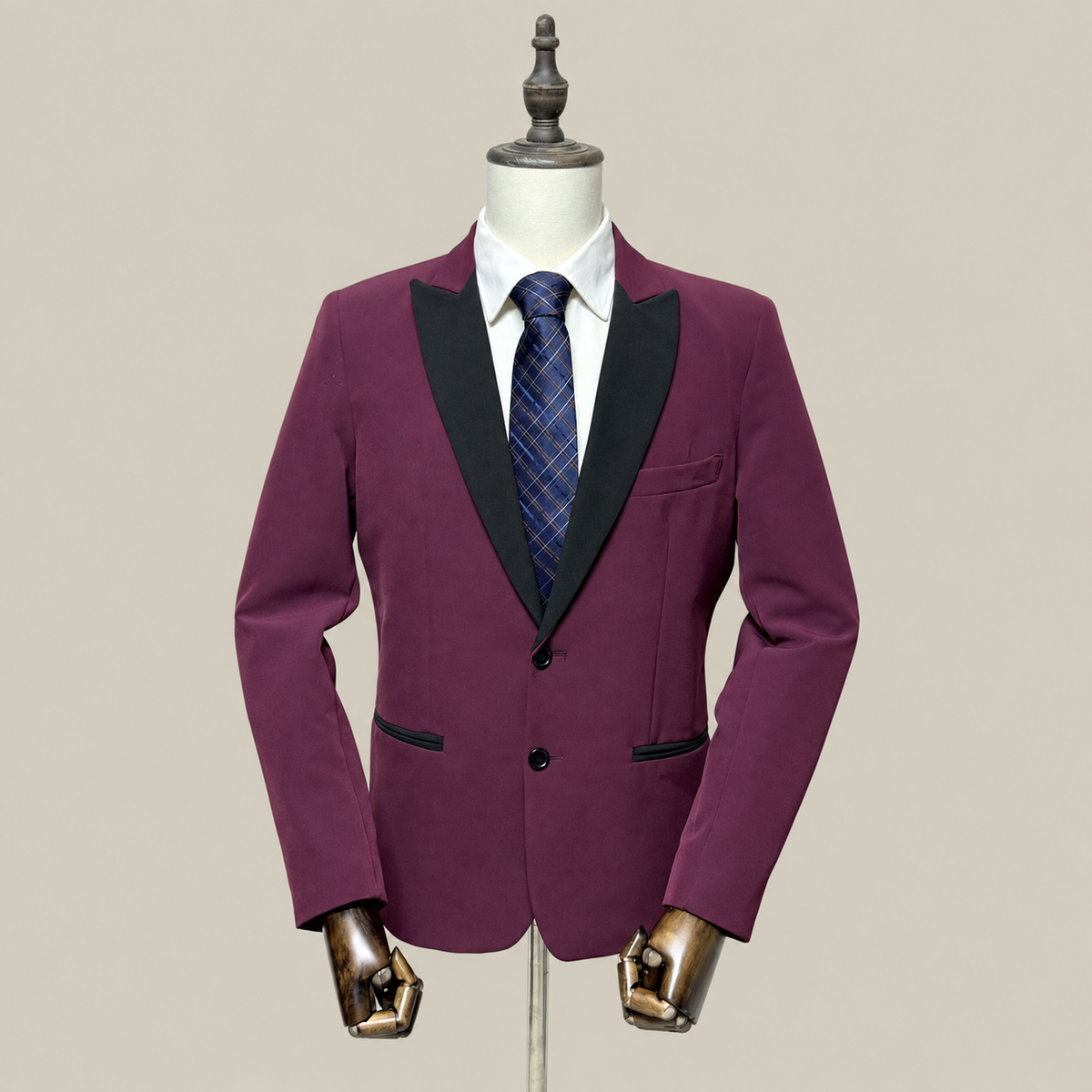 Yuke Giacca Uomo Bordeaux – Taglia 46