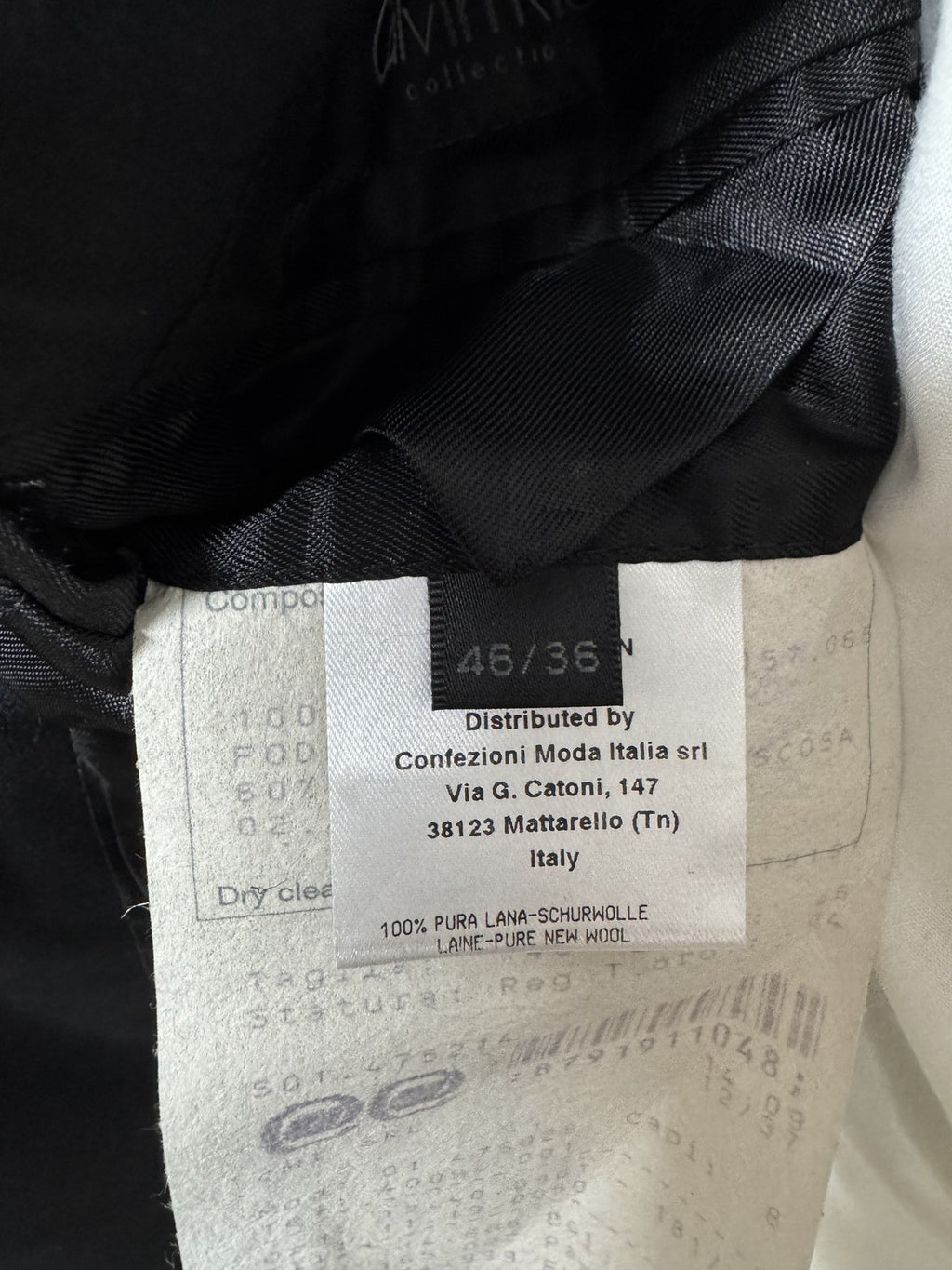 Calvin Klein Giacca Uomo Blu navy in Lana – Taglia 46