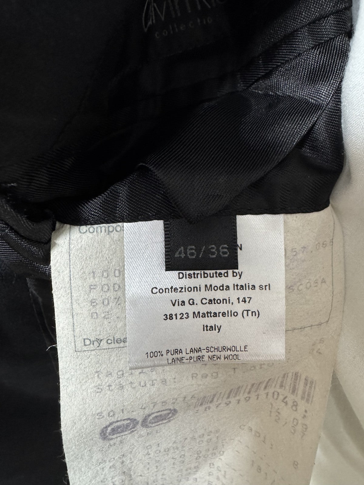 Calvin Klein Giacca Uomo Blu navy in Lana – Taglia 46