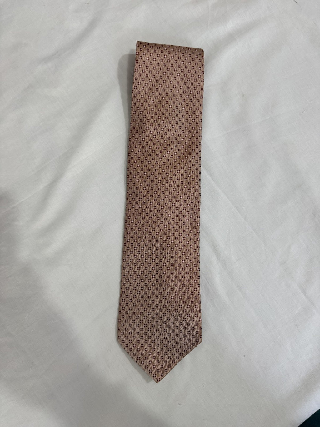 Boggi Milano Cravatta Beige Floreale