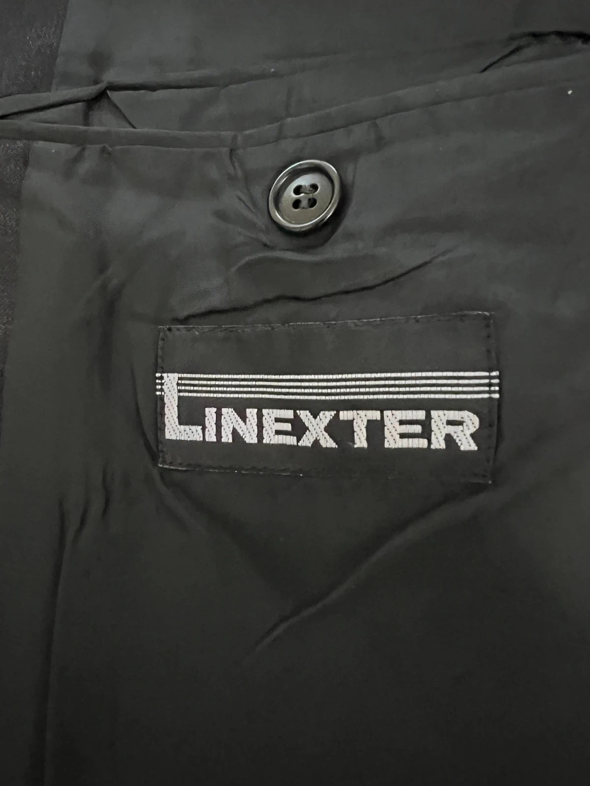 Abito uomo Angelico Biella LineXter Grigio Antracite Elegante Taglia 56 (MA54)
