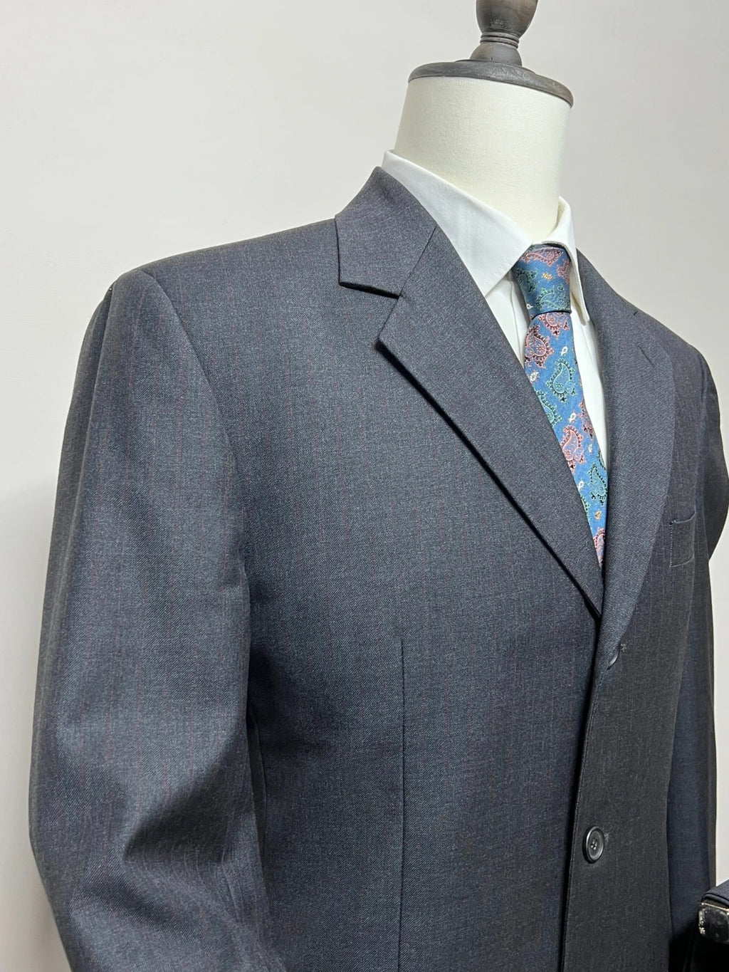 Abito Uomo Leonardo Men's Wear Super 120's grigio Antracite Taglia 54 (MA99)