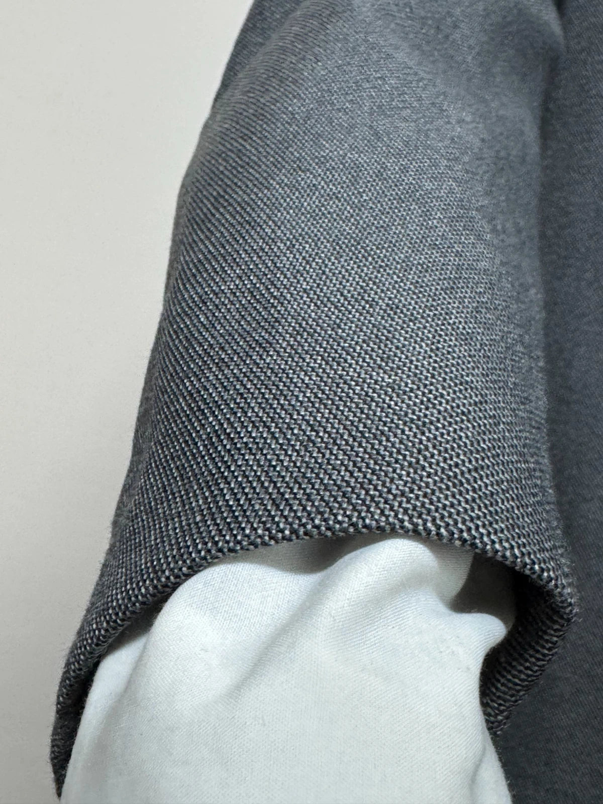 Abito Uomo Uomo Lebole Grigio Elegante Made in Italy Completo Giacca Pantalone Tg 54 (MA169)