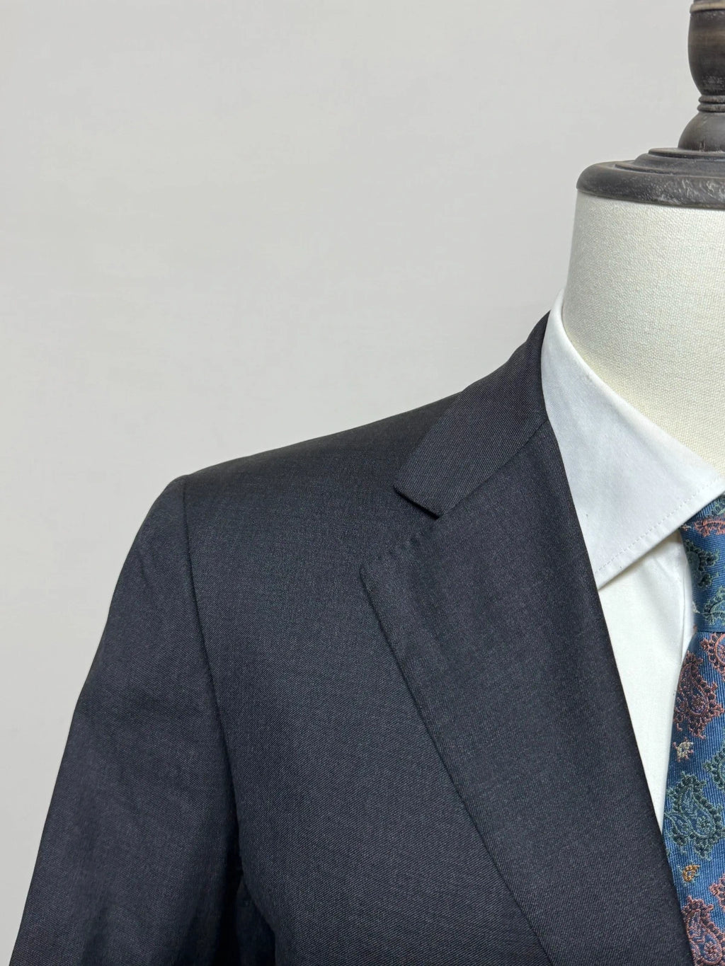 Giacca Uomo Grigio Made in Italy Super 160's Lana Taglia 52 (MG10)