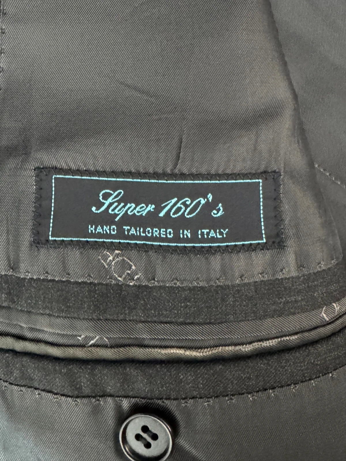 Giacca Uomo Grigio Made in Italy Super 160's Lana Taglia 52 (MG10)