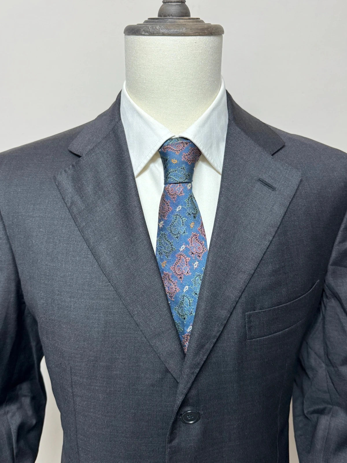 Giacca Uomo Grigio Made in Italy Super 160's Lana Taglia 52 (MG10)