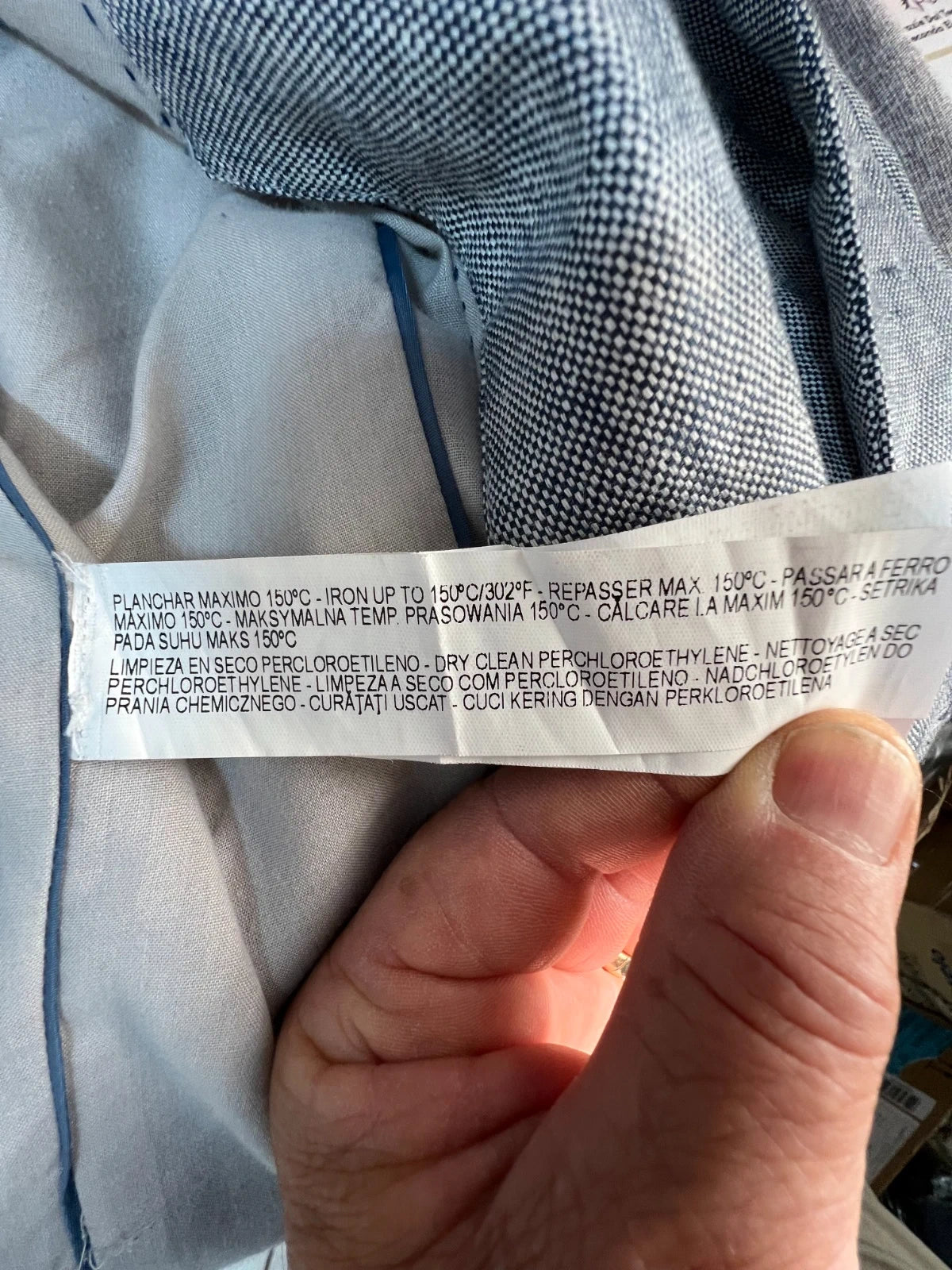Giacca Zara Man Uomo Lino Grigio Chiaro Elegante Taglia 50 (MG19)
