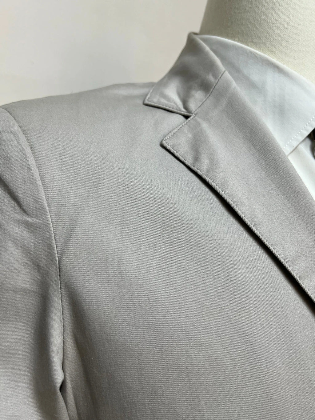 Giacca Uomo grigio Chiaro Cotone Elasticizzato Elegante Taglia S (MG20)