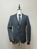 Giacca Uomo Zara Man Grigio Elegante Taglia 48 Slim Fit (MG22)