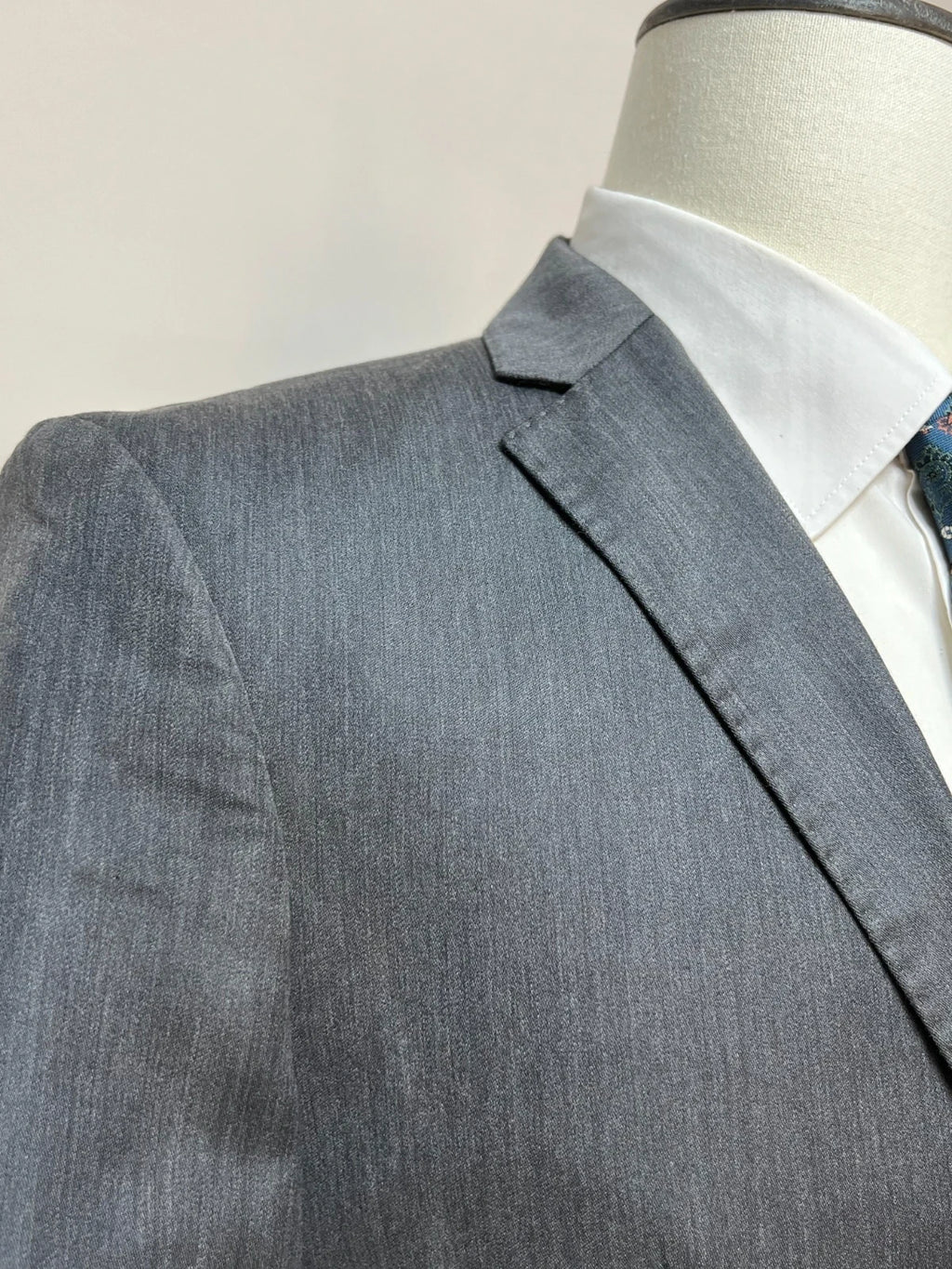 Giacca Uomo Zara Man Grigio Elegante Taglia 48 Slim Fit (MG22)