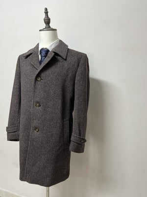 Facis Cappotto Uomo Grigio in Lana – Taglia 50