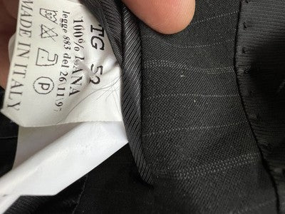 Marfi Abito Uomo Nero in Lana – Taglia 52