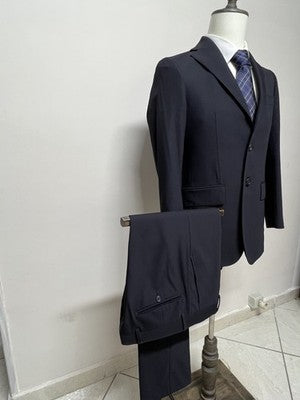Boggi Milano Abito Uomo Azzurro in 98% lana, 2% elastan; fodera 100% viscosa – Taglia 46