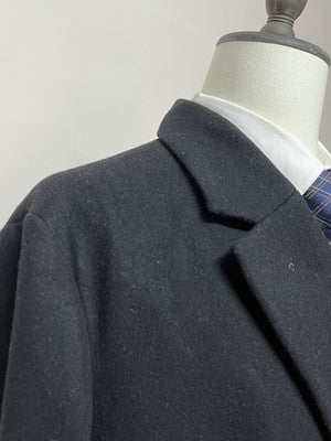 Massimo Dutti Cappotti Uomo Nero in Lana – Taglia M