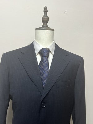 Valentino Abito Uomo Blu Navy in Lana – Taglia 54