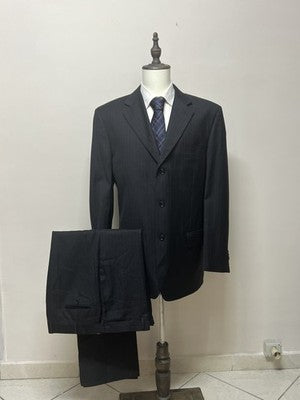 Dèsirèe Abito Uomo Nero in Lana – Taglia 58