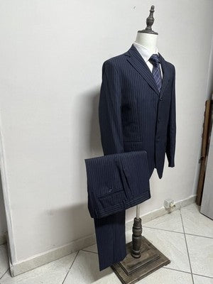Conbipel Abito Uomo Blu Navy in Lana – Taglia 52
