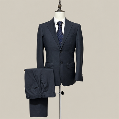 Sartoriale Abito Uomo Nero in Lana – Taglia 46