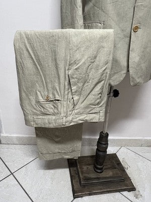Greaves Abito Uomo Beige in Lino – Taglia 52