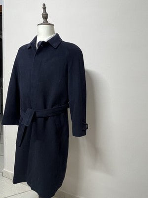 Armando Confezioni Cappotti Uomo Blu navy in Cashmere – Taglia 46