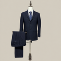 Boggi Milano Abito Uomo Azzurro in 98% lana, 2% elastan; fodera 100% viscosa – Taglia 46