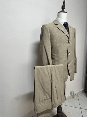 Vintage Dressing Abito Uomo Beige – Taglia 48