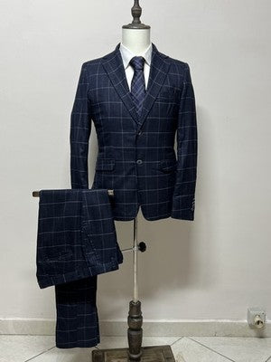 Clayton Abito Uomo Blu – Taglia 48