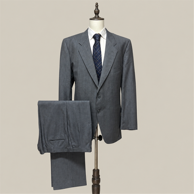 Facis Abito Uomo Grigio in Lana – Taglia 64