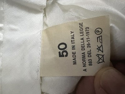 Luca D'Altieri Abito Uomo Grigio antracite Gessato – Taglia 50