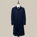 Vintage Dressing Cappotti Uomo Blu navy in Lana – Taglia 50